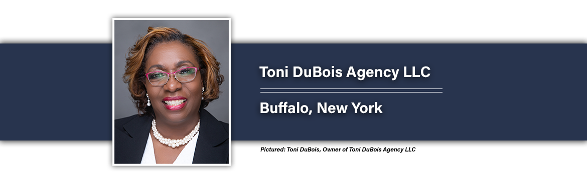 Toni DuBois Agency header